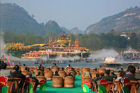 武夷山風(fēng)景區(qū)KD-8600網(wǎng)絡(luò)廣播運(yùn)用于海峽茶博會(huì)
