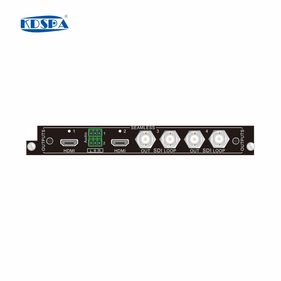 HDMI＋SDI混合無(wú)縫輸出卡  KD-HSD-4OUT